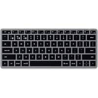 Satechi Keyboard Wireless QWERTZ with Bluetooth Grey ST-BTSX1M-UK