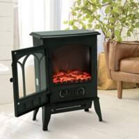 Homcom Electric Freestanding Fireplace with LED Flame Effect