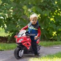 Homcom Kids 6V Electric Pedal Motorcycle Ride-On Toy Red