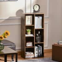 Homcom Industrial Bookcase Rustic Brown 500 x 240 x 1,060 mm