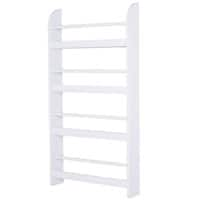 Homcom Magazine Holder White 590 x 120 x 1,130 mm