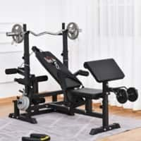 Homcom Multi-Position Olympic Home Gym and Bar Rack