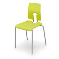Hille SE Ergonmic Classic Classroom Chair Leaf Green 495 x 440 x 470 mm Pack of 4