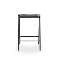 Hille Stool With Flat Top Charcoal With Black Frame 610 x 410 mm Pack of 4