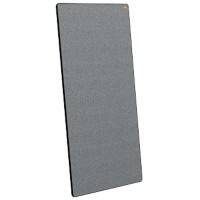 Nobo Move & Meet Whiteboard and Notice Board Magnetic Lacquered Steel Double Sided 90 (W) x 180 (H) cm
