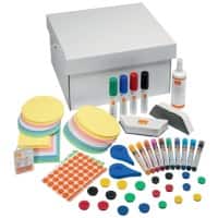Nobo Whiteboard and Notice Board Starter Kit 1915567 Multicolour 40.5 x 22 cm
