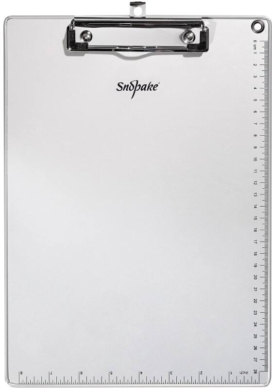 Snopake Clipboard A4 PP Silver Portrait 15788