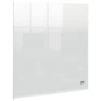 Nobo Mini Desktop or Wall Mountable Whiteboard 1915616 Acrylic Frameless Transparent 30 x 30 cm
