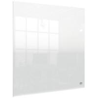 Nobo Mini Desktop or Wall Mountable Whiteboard 1915617 Acrylic Frameless Transparent 45 x 45 cm