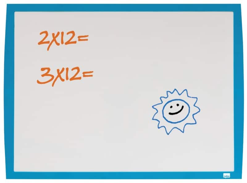 Nobo Small Whiteboard Magnetic Lacquered Steel Single Sided 58.5 (W) x 43 (H) cm