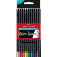 Faber-Castell Colouring Pencils Black Edition 116412 Black Pack of 12