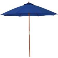 OutSunny Patio Umbrella Blue 2.5 m