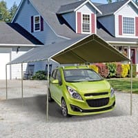 OutSunny Portable Garage Grey 5,950 x 2,600 mm