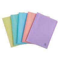 Exacompta Display Books A4 Assorted PP (Polypropylene) 240 x 320 mm Pack of 5