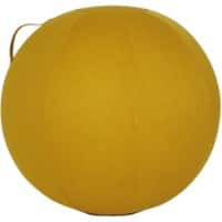 Alba Ergoball Ergonomic Sitting Ball Fabric Mustard 120 kg MHBALL J 65 mm x 65 mm