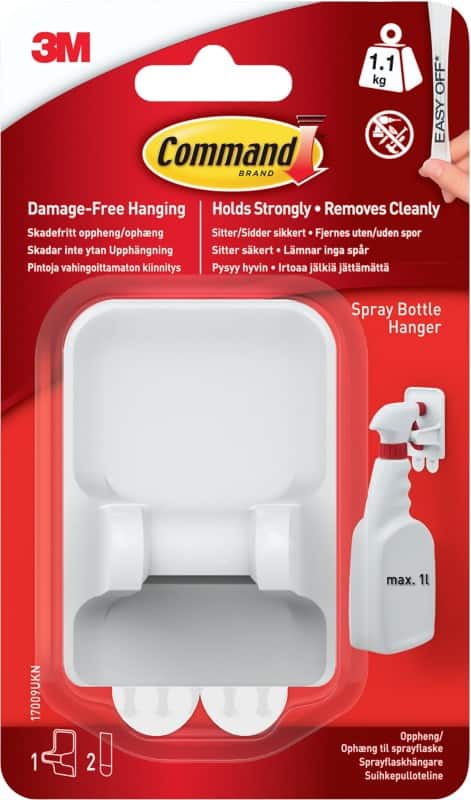 Command Adhesive Strips White Plastic 17009FGN