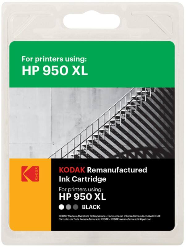 Kodak 950XL Compatible with HP Ink Cartridge CN045AE Black 70 ml