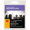 Kodak Ink Cartridge Compatible with Brother LC-123BK Black