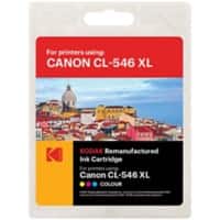 Kodak Ink Cartridge Compatible with Canon CL-546 XL Tri-colour