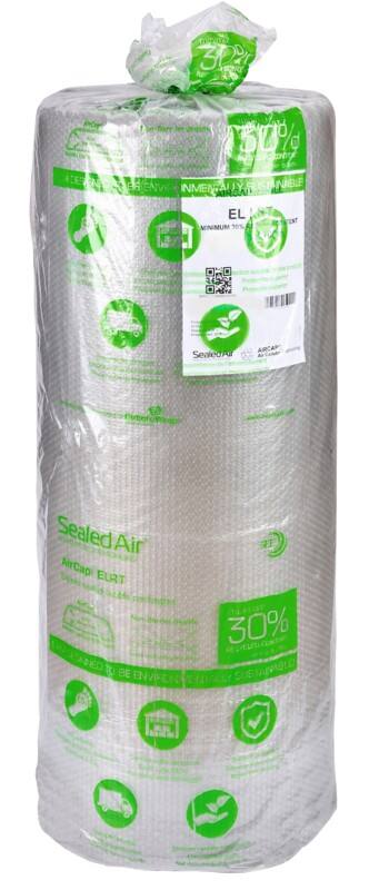 Sealed air small bubble wrap recycled 30% 1000 mm (w) x 100 m (l) grey
