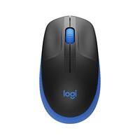 Logitech Full-Size M190 Mouse Wireless without bluetooth Black, Blue Suitable for lefthanded people
