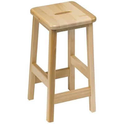 Laboratory Stool Geo Without Arms Beech Wood STWDB560 560mm Pack of 4