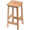 Laboratory Stool Geo Without Arms Beech Wood STWDB685 685mm Pack of 4
