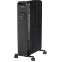 igenix Oil Filled Radiator IG2621BL 24 x 39 x 63.5 cm Black