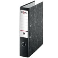 Rexel Foolscap Paper on Board Lever Arch File 75 mm Black Pack of 10