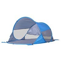 OutSunny Beach Tent A20-142BU Blue 200x120x90 cm 120 (W) x 120 (D) x 90 (H) cm Water Resistant