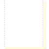 Exacompta Computer Listing Paper Special format Perforated 70 gsm White, Yellow 1000 Sheets