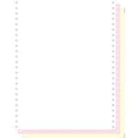 Exacompta Computer Paper 62523E 24 cm x 12" 70 g/m² Pink, White, Yellow Pack of 1000
