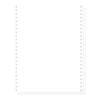 Exacompta Computer Listing Paper Special format Perforated 70 gsm White 2000 Sheets