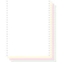 Exacompta Computer Paper 62424E Special format 56/53/53/57 gsm Green, Pink, White, Yellow Pack of 500