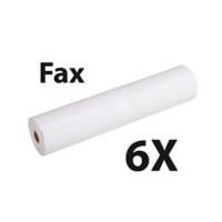 Exacompta 40924E Roll Fax 55 g/m² 216 x 50 x 12 mm White Pack of 6