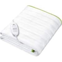 Beurer Ecologic+ Double Heated Underblanket in white with green trim