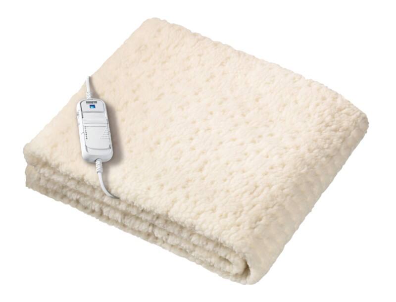 Beurer Komfort Fitted Double Heated Mattress Cover Cream
