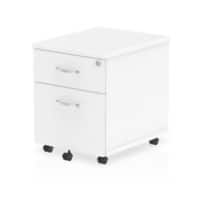 Impulse Mobile Pedestal 2 Drawer White