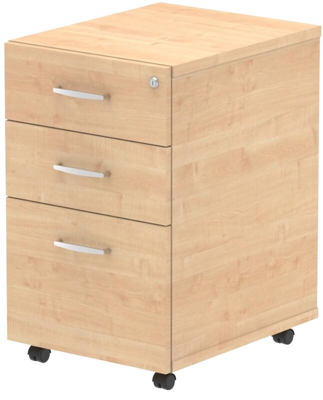 dynamic Mobile Pedestal 3 Drawers Lockable 440 x 550 x 695 mm