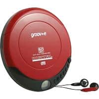 Groove-e Personal CD Player GVPS110/RD Red