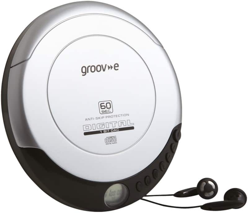 Groove-e Personal CD Player GVPS110/SR Silver