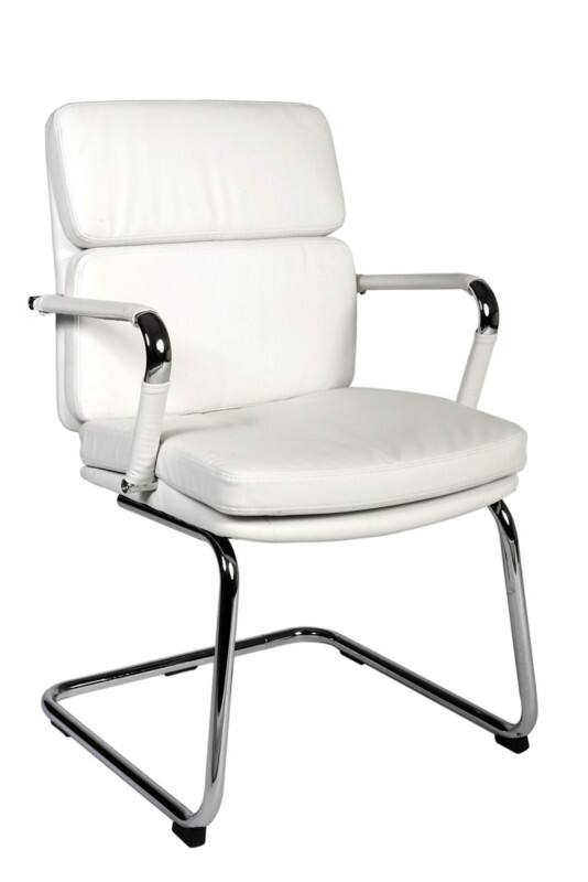 TEKNIK Visitor Chair White 100 kg 1101WH 580 mm