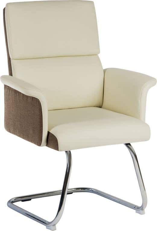 TEKNIK Visitor Chair Cream 150 kg 6959CRE 480 mm