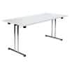 TEKNIK Rectangular Folding Table White 1,600 x 800 x 730 mm