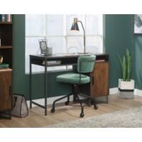 TEKNIK Canyon Lane Home Office Desk Oak 4 Metal legs 1,143 (W) x 457 (D) x 642 (H) mm Laminated Particle Board