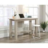 TEKNIK Bench Desk Chalked Chestnut Wooden Legs 1,400 (W) x 650 (D) x 899 (H) mm Laminated Particle Board