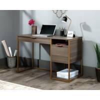 TEKNIK Home Office Desk Ash 2 Drawers 1,206 (W) x 508 (D) x 755 (H) mm Laminated Particle Board