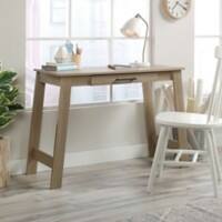 TEKNIK Home Office Desk Oak Wooden Legs 1 Drawer 1,107 (W) x 444 (D) x 735 (H) mm Laminated Particle Board