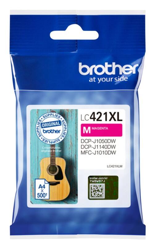 Brother LC421XLM Original Ink Cartridge Magenta