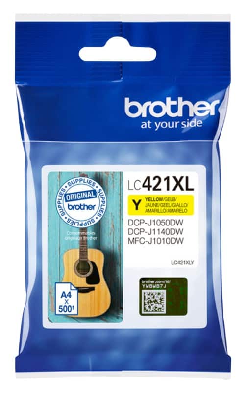 Brother LC421XLY Original Ink Cartridge Yellow